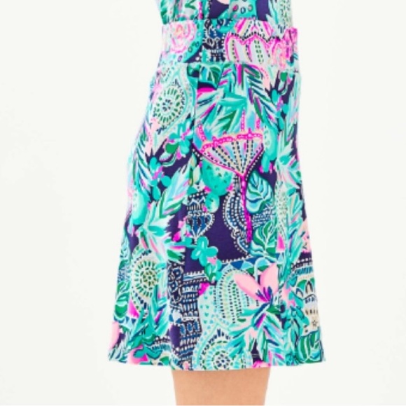 Lilly Pulitzer Lookin Sharp Brenna Pull On Skirt 🌴🦩 - Picture 4 of 8
